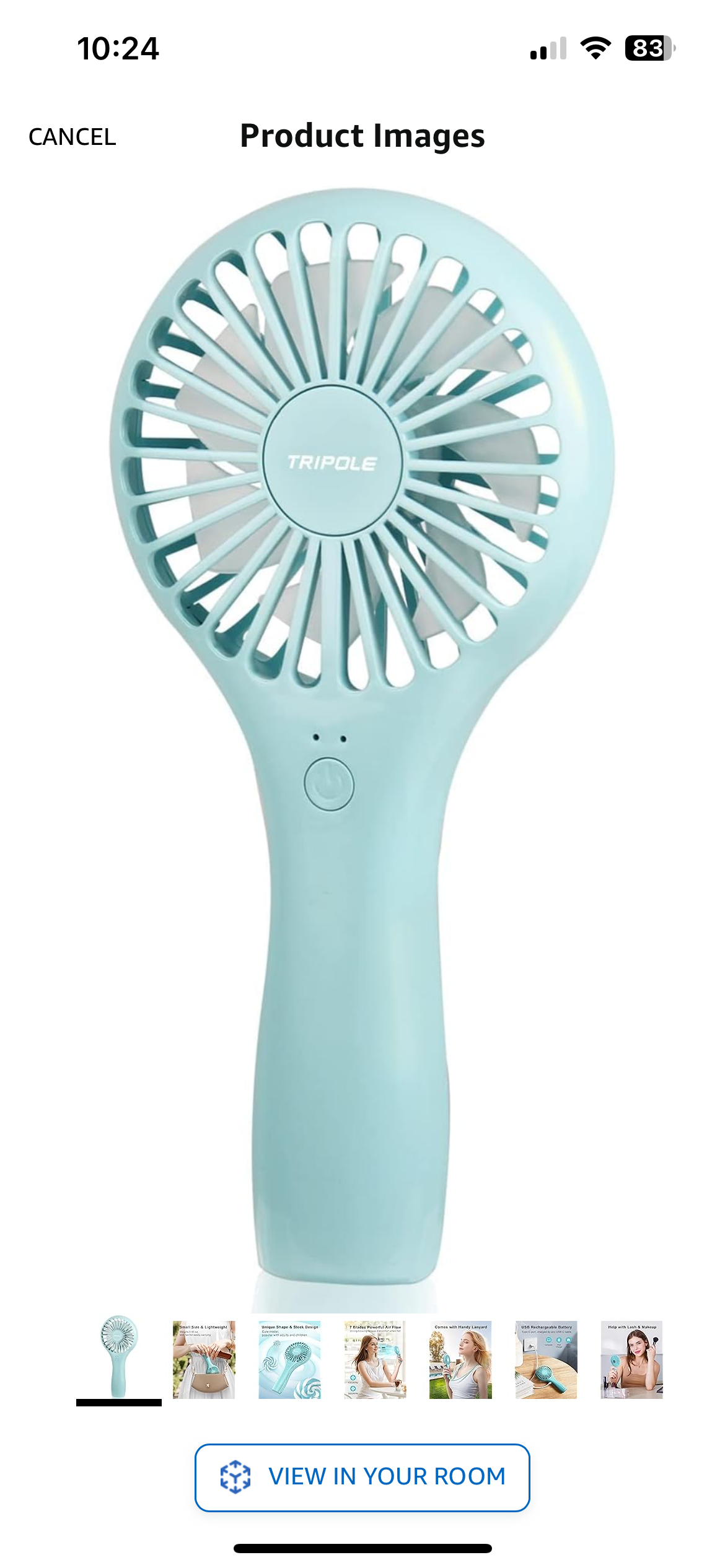 Rechargeable Fan